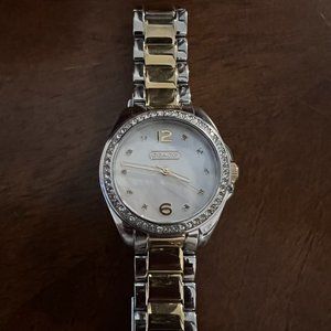 Coach, Womens, Gold and Silver Tone